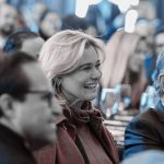 La gobernadora Maru Campos toma protesta al nuevo Consejo Directivo de Desec Juárez para el periodo 2025-2027 en Ciudad Juárez.